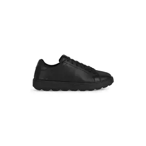 Geox sneakers din piele D SPHERICA ECUB-1 femei, culoarea negru, D45WEB 00085 C9999 imagine