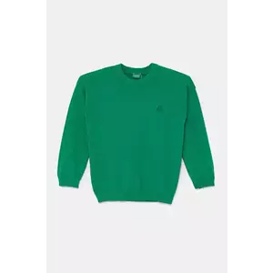 United Colors of Benetton pulover copii culoarea verde, light, 1098G100U imagine