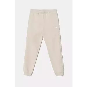 Puma pantaloni de trening pentru copii ESS Sweatpants CL FL culoarea bej, neted, 684898 imagine