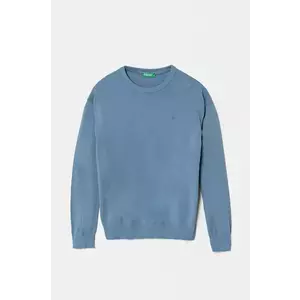 United Colors of Benetton pulover de bumbac pentru copii light, 1098C107W imagine