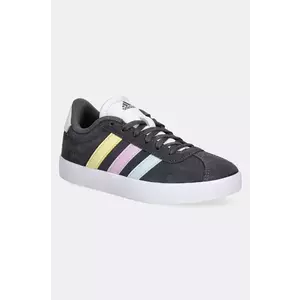 adidas sneakers pentru copii VL COURT 3.0 culoarea gri, JH8725 imagine