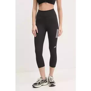 adidas Performance pantaloni de alergare Own the Run culoarea negru, cu imprimeu imagine