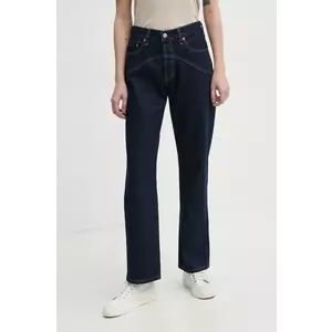 Levi's blugi din bumbac 501 90s WESTERN high waist, 001V3 imagine