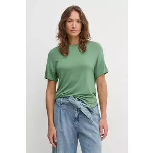 United Colors of Benetton tricou femei, culoarea albastru marin, 3Z12D101X imagine