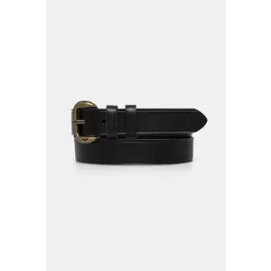 Weekend Max Mara curea de piele femei, culoarea negru, 2515501044600 imagine