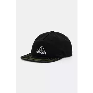 adidas Originals șapcă de baseball din bumbac culoarea negru, neted, JC6058 imagine