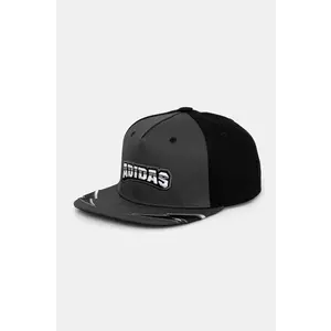 adidas Originals sapca FLATBRIM CAP culoarea negru, cu imprimeu, JW3988 imagine