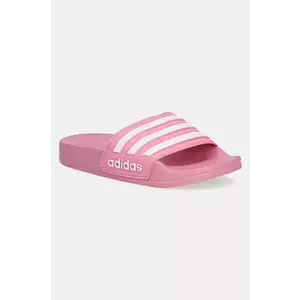 adidas slapi copii ADILETTE SHOWER culoarea roz, JP5786 imagine