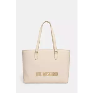 Love Moschino poseta culoarea bej, JC4190PP1 imagine