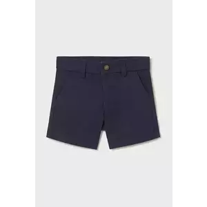 Mayoral pantaloni scurti copii chino basic culoarea albastru marin, 207 imagine