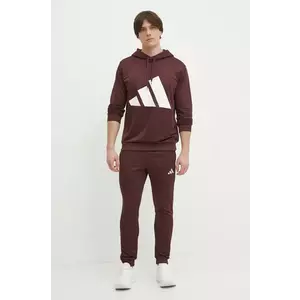 adidas trening BL FT HD TS barbati, culoarea bordo, JI8867 imagine