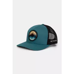 Columbia sapca Mesh Snap Back culoarea verde, cu imprimeu, 1652541 imagine