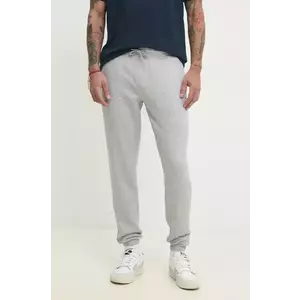 Tommy Jeans pantaloni de trening culoarea gri, neted, DM0DM20473 imagine