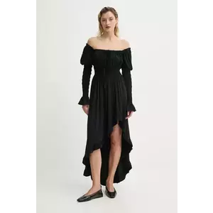 The Sleeper rochie culoarea negru, maxi, evazati, WADR02P002N imagine