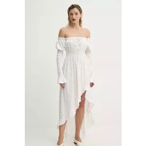 The Sleeper rochie culoarea alb, maxi, evazati, WADR02F013N imagine