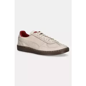 Puma sneakers din piele Super Team Palais Artisan barbati, culoarea bej, 400374 imagine