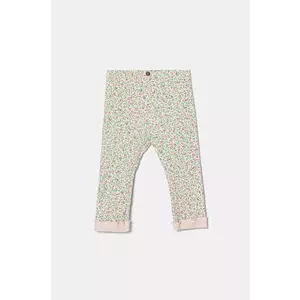 United Colors of Benetton leggins bebe culoarea roz, modelator, 3OBQAF02A imagine