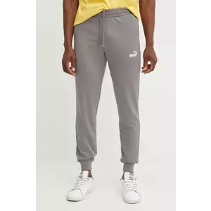 Puma pantaloni de trening culoarea gri, cu imprimeu, 682609 imagine