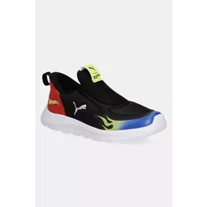 Puma sneakers pentru copii Fun Racer 2 SLIPTECH Hot Wheels culoarea negru, 401409 imagine