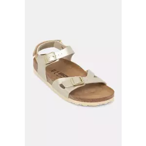 Birkenstock sandale copii Rio AS Kids AS Kids culoarea auriu, 1029540 imagine