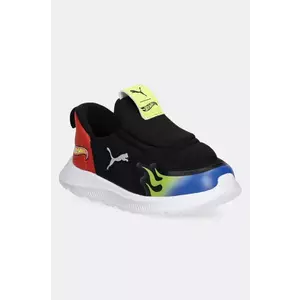 Puma sneakers pentru copii Fun Racer 2 SLIPTECH Hot Wheels culoarea negru, 401410 imagine