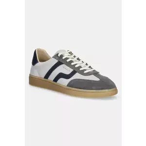 Gant sneakers din piele Cuzmo barbati, culoarea gri, 30633859.G031 imagine