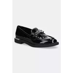 Dkny mocasini Radisson femei, culoarea negru, cu toc plat, K1576393 imagine