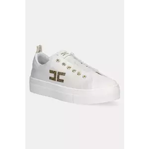 Elisabetta Franchi sneakers pentru copii culoarea alb, F4A9-E0241 imagine