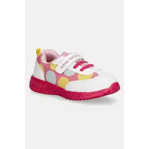 Agatha Ruiz de la Prada sneakers pentru copii culoarea alb, 252920 imagine