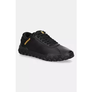 Caterpillar sneakers din piele HEX + barbati, culoarea negru, P726259 imagine