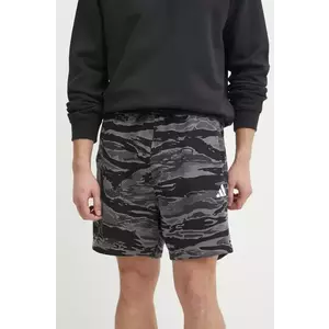 adidas pantaloni scurti Sea Camo barbati, culoarea negru, JD8076 imagine