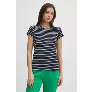 Pepe Jeans tricou MERIBEL femei, culoarea albastru marin, PL506079 imagine