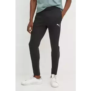 Puma pantaloni de antrenament teamEVOSTRIPE culoarea negru, modelator, 659948 imagine