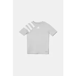 adidas Performance tricou copii culoarea gri, modelator, IK5774 imagine