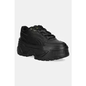 Puma sneakers Karmen X-TRA femei, culoarea negru, 400369 imagine