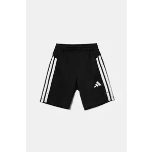 adidas pantaloni scurti copii culoarea negru, modelator, JJ1038 imagine