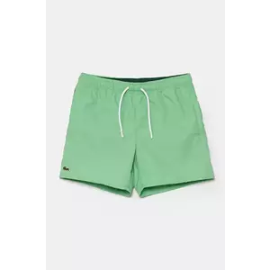 Lacoste pantaloni scurti de baie copii culoarea verde imagine