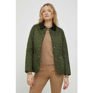 Barbour geaca femei, culoarea verde, de tranzitie imagine