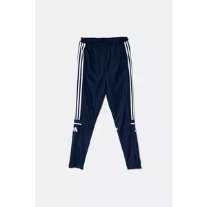 adidas Performance pantaloni de trening pentru copii culoarea albastru marin, modelator, JD4799 imagine