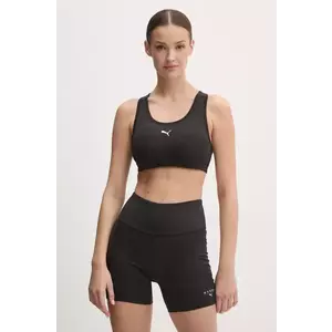 Puma sutien sport 4Keeps culoarea negru, neted, 526961 imagine