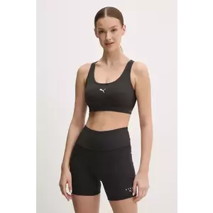 Puma sutien sport 4Keeps Cloudspun culoarea negru, neted, 526686 imagine