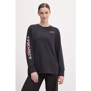 Under Armour mânecă lungă de antrenament Project Rock femei, culoarea negru, 1389700 imagine