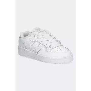 adidas Originals teniși din piele copii RIVALRY LOW culoarea alb, IF5246 imagine