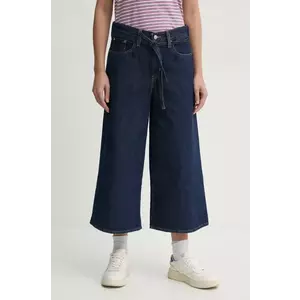 Levi's jeansi XL CULOTTE femei, culoarea albastru marin, 001V1 imagine