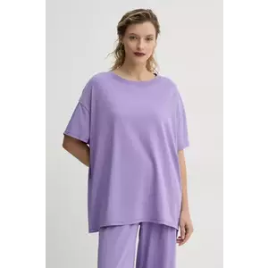 American Vintage tricou femei, culoarea violet, PYM02AE25 imagine