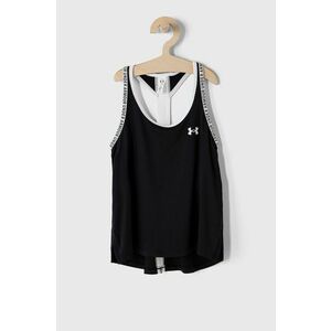 Under Armour top copii 1363374 culoarea negru imagine