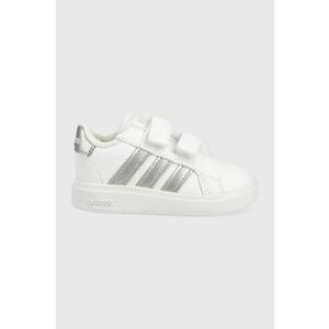 adidas sneakers GRAND COURT culoarea alb imagine