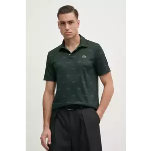 Lacoste tricou polo barbati, culoarea verde, modelator imagine