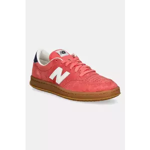 New Balance sneakers din piele intoarsă CT500 femei, culoarea portocaliu, CT500AB imagine