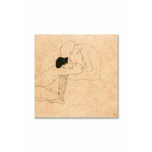 reproducere Egon Schiele, Lovers 40 x 40 cm. imagine